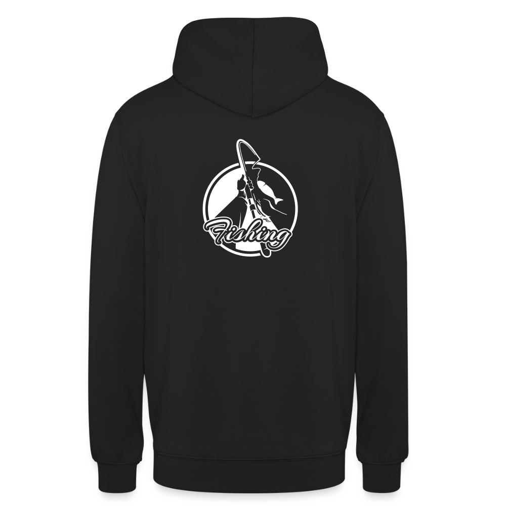 Anglerhoodie - black