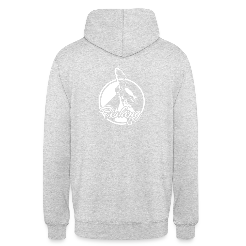 Anglerhoodie - light heather grey