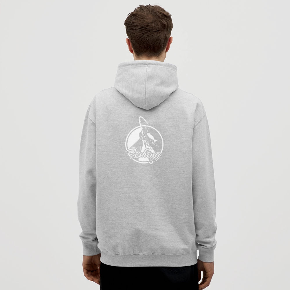 Anglerhoodie - light heather grey